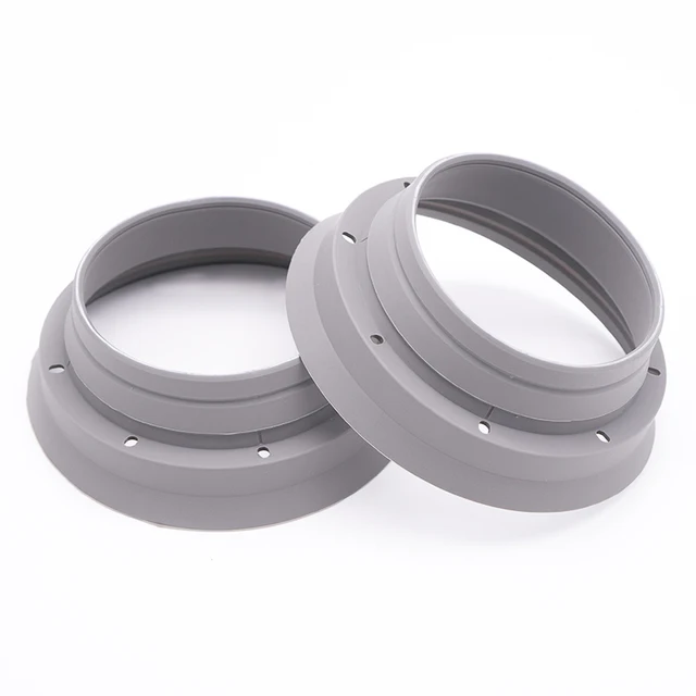 1 Pair Car Audio 6.5 Inch Speaker Spacer Waterproof Washer Silicone Cover Plates