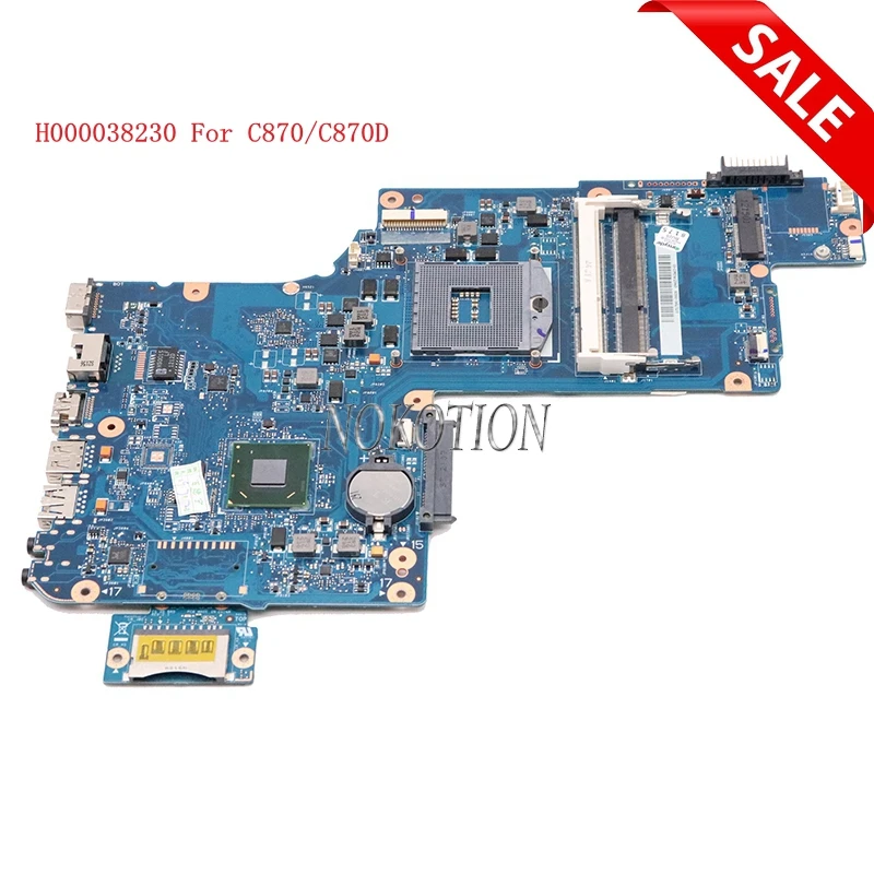 Материнская плата NOKOTION H000038230 для ноутбука toshiba satellite C870 C870D HM76 GMA HD4000 DDR3|laptop