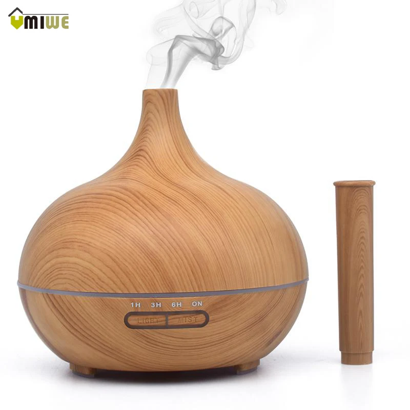 Umiwe 400ml Air Humidifier Essential Oil Diffuser Aroma Lamp Aromatherapy Electric Aroma Diffuser Mist Maker For Home Wood Humidifiers Aliexpress