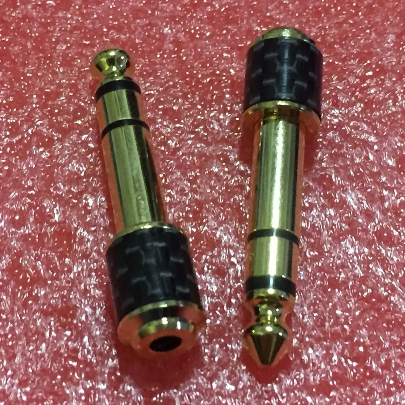 New 10 Pcs 6 5mm 1 4Male plug to 3 5mm 1 8Female Jack Stereo Headphone Audio Adapter Converter For Microphone Audio Amplifier
