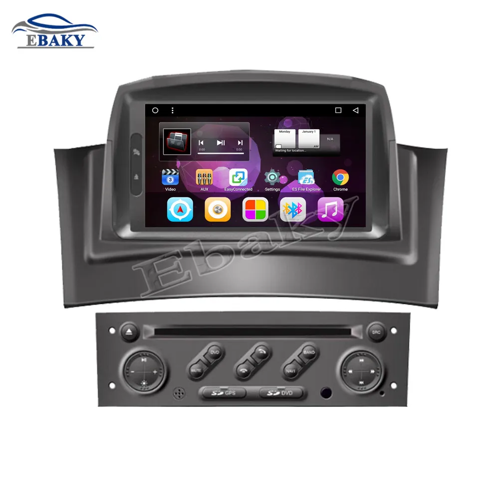 Discount NaviTopia 7inch 8 core RAM 2G ROM 32G Android 8.1 Car Radio Player for Renault Megane III with GPS Navigation 1
