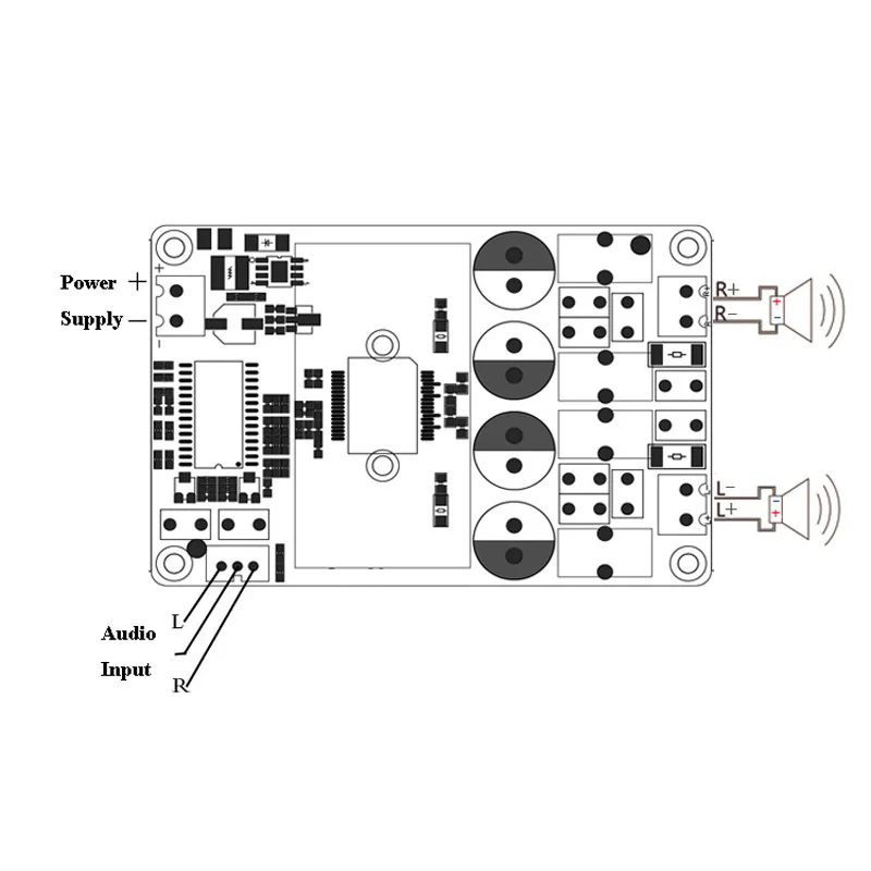 TC2001 STA516 класс T цифровой усилитель доска стерео 2x160 Вт HIFI усилитель с вентилятором лучше, чем TDA7498E TK2050 TDA8950 TPA3116 A3-002