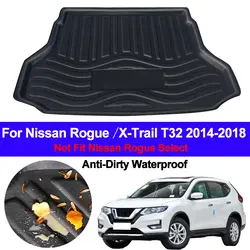 Задний багажник багажника коврики ковры коврик для Nissan X-Trail XTrail Rogue 2014 2015 2016 2017 2018 2019