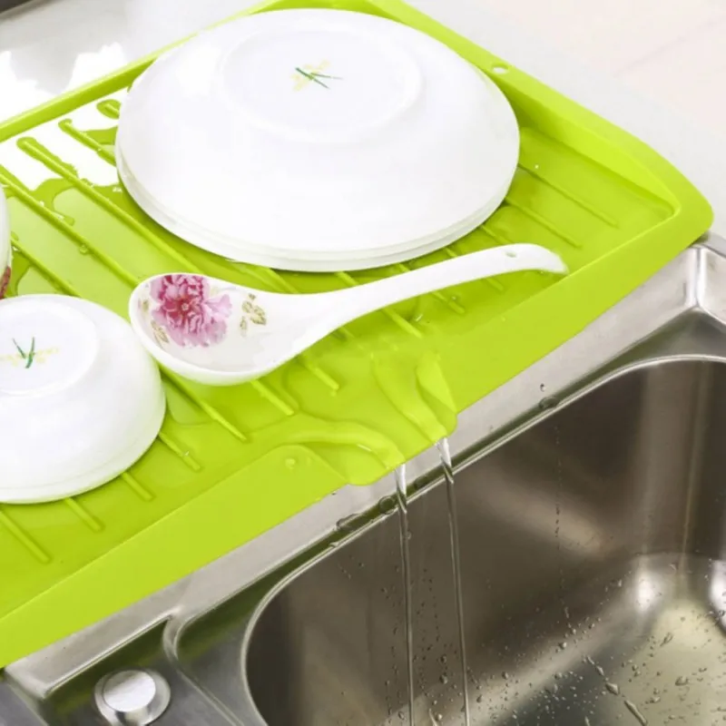 Новая Раковина Для Мойки Посуды сливная пластиковая фильтрующая пластина стеллаж для хранения стеллажей сливная доска кухонные инструменты Hogard Прямая поставка