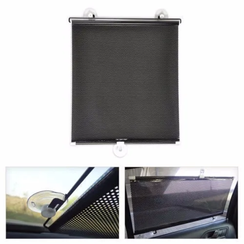 40x60cm Retractable Car Curtain Window Shade Windshield Sunshade Shield Visor 7