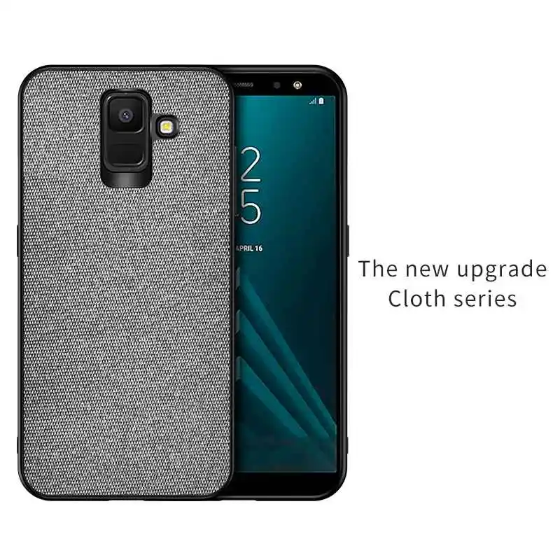 Samsung Galaxy A6 (Plus) 2018 Cloth PC+TPU Stitching case color_4