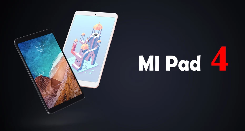 Xiaomi mi Pad 4 Lte Wifi 4 Гб 64 Гб 8,0 дюймов 16:9 mi Pad 4 Snapdragon 660 AIE Core Мп+ Мп Xiao mi tablet Pad