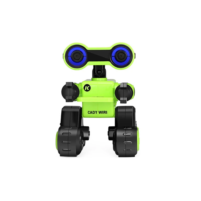 JJRC R13 Caddy miri пульт дистанционного управления история о роботах, научная запись, сенсорный Поющий танец, Ранняя обучающая головоломка Робот - Цвет: green