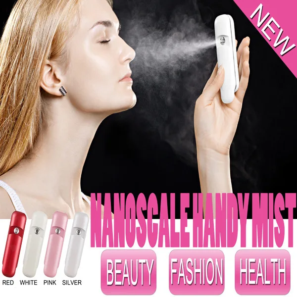 Mist Facial Humidifier Sprayer Mini Face Cooling Spray Facial Steamer