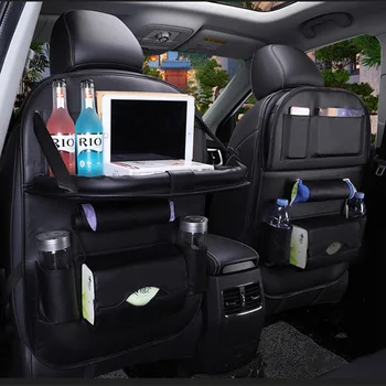 

Car seat back storage bag Multifunction Hanging bags for mitsubishi colt evolution galant grandis l200 lancer 9 10 x ix montero