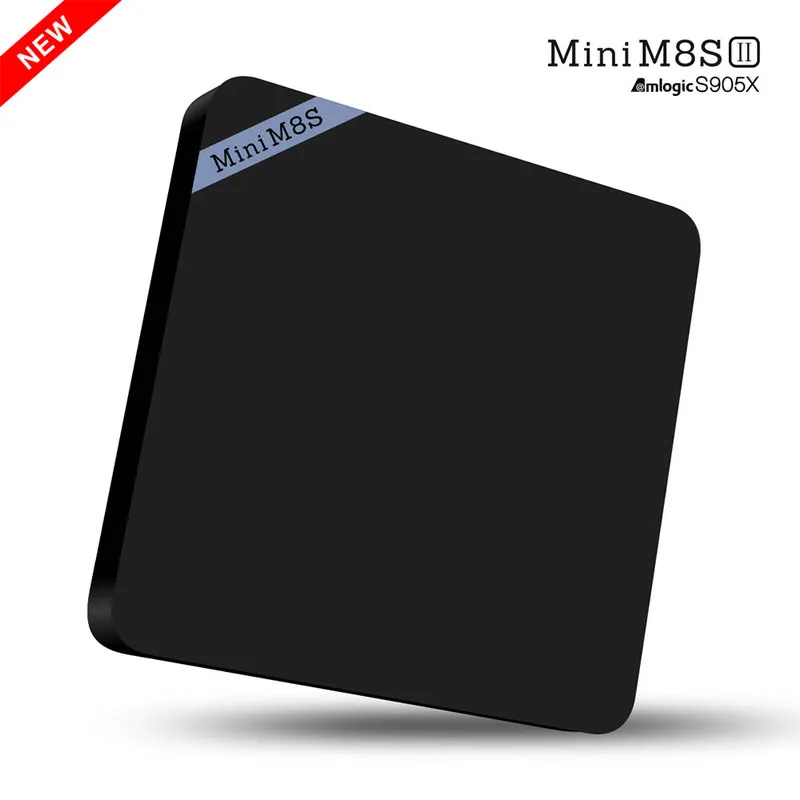 

Android 6.0 TV Box Amlogic S905X Quad Core 2GB 16GB Mini M8SII M8S II Mini PC Kodi Wifi Bluetooth 4K H.265 Google Media Player