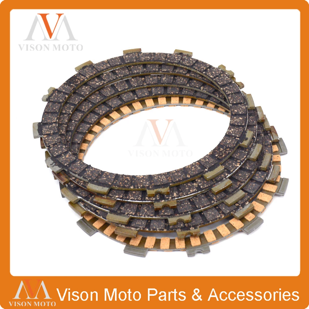 Clutch Friction Plates Disc Set 5pcs For SUZUKI TU250 TU250G GRASSTRACKER BIGBOR TU250GB TU250X TU250XS TU250XT VL250 INTRUDER |