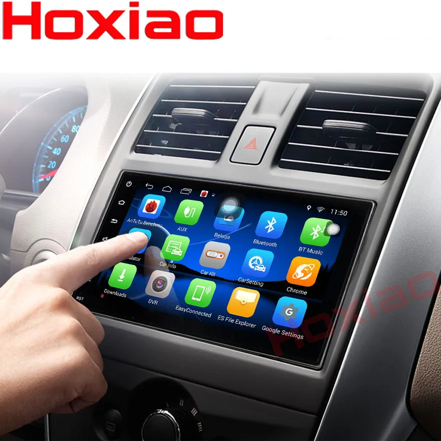 Excellent 2 din android car radio dvd multimedia player gps navigation audio system Double 2din for nissan golf vw Quad-Core Android 1