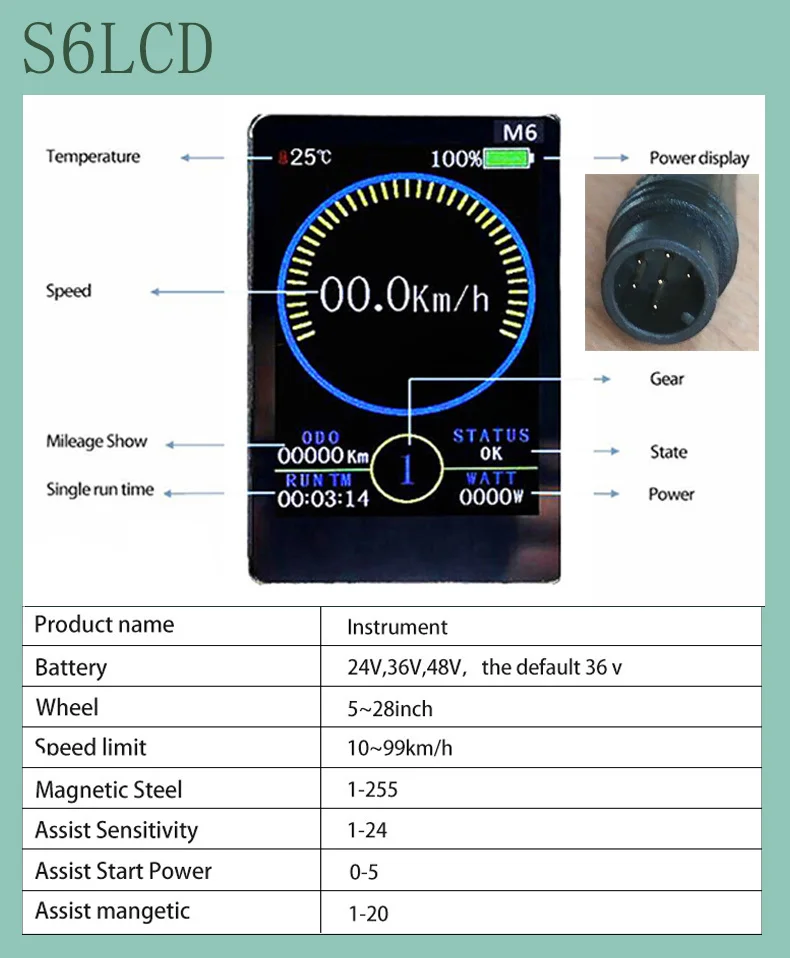 Discount 48V500W Motor Wheel Electric Bike Kit  for 20" 26" 700C Hub Motor 48V Lithium Battery Ebike Kit LCD Display Electric Bicycle Kit 10