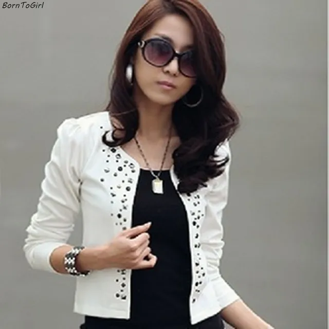 Blouson en cuir avec capuche pour femme Blouson en cuir avec capuche pour femme