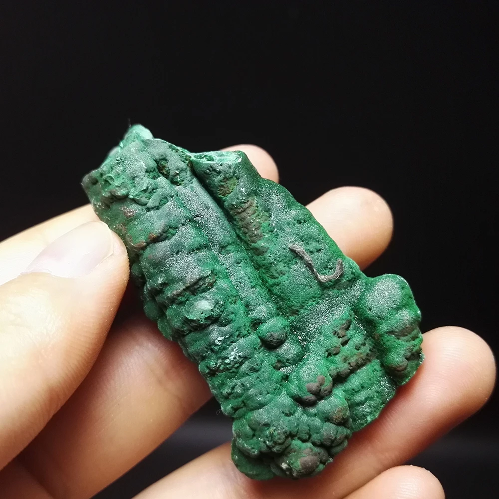 

61.9g NATURAL Stones and Minerals Rock columnar malachite CRYSTAL RARE ORE UNIQUE Specimens GREEN MINERAL