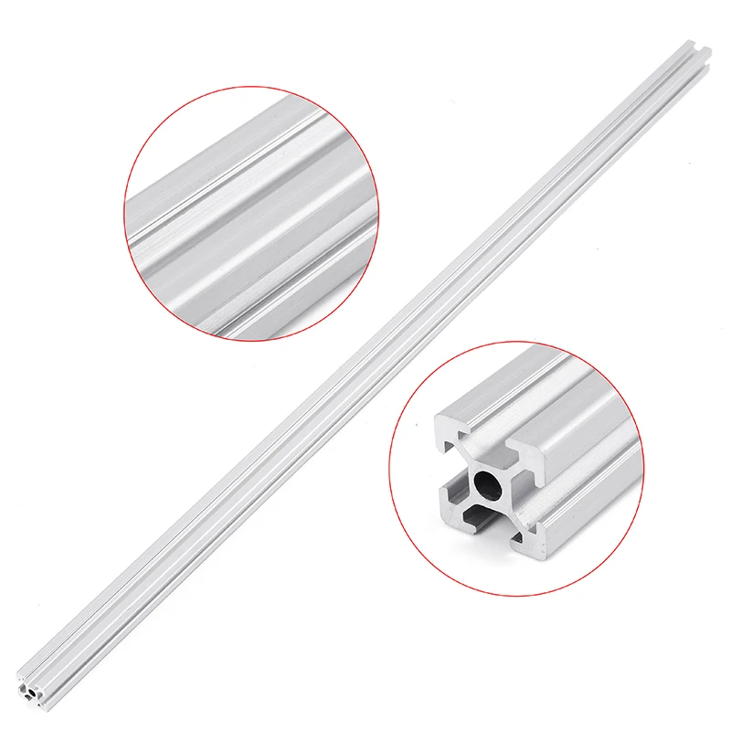 

New Arrival 700mm Length 2020 T-Slot Aluminum Profiles Extrusion Frame For CNC 3D Printer