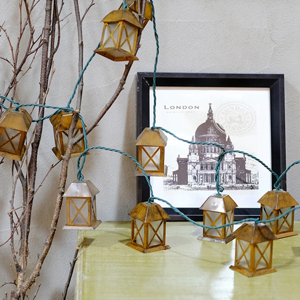 Patio string lights