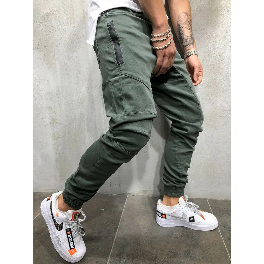 cargo zipper pants