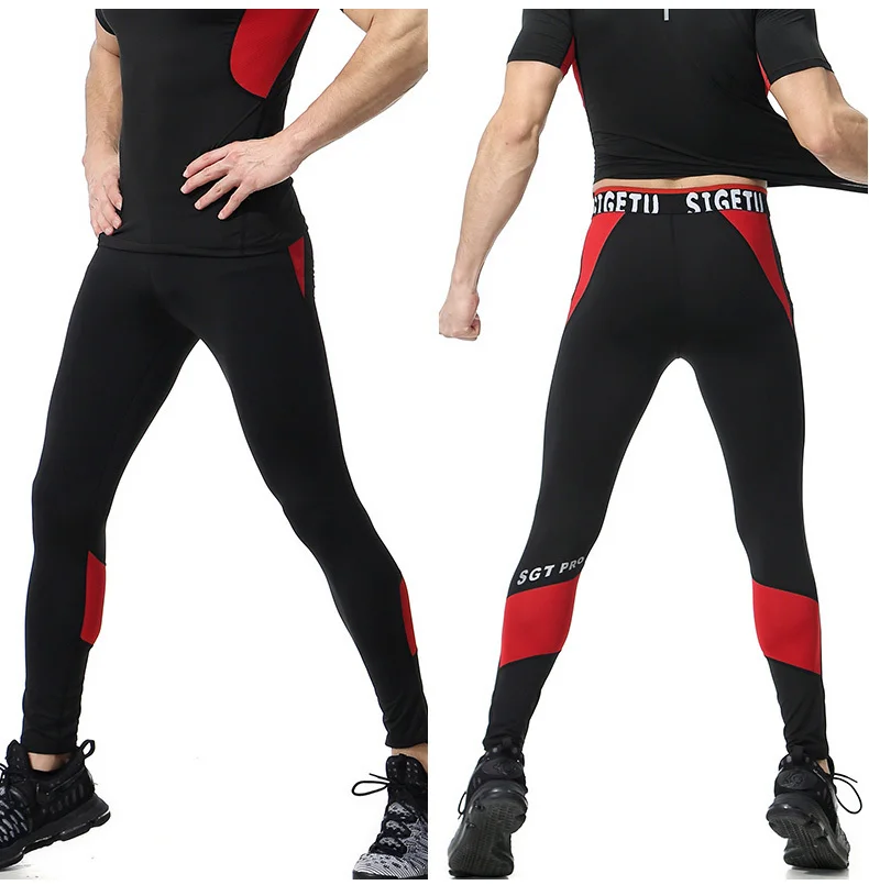 New Brand Fitness Pants Men Running Tights Gym Yoag Trousers Crossfit Jogger Sports Leggings Sportswear Jog Elastic Pants Compression Pants (9)
