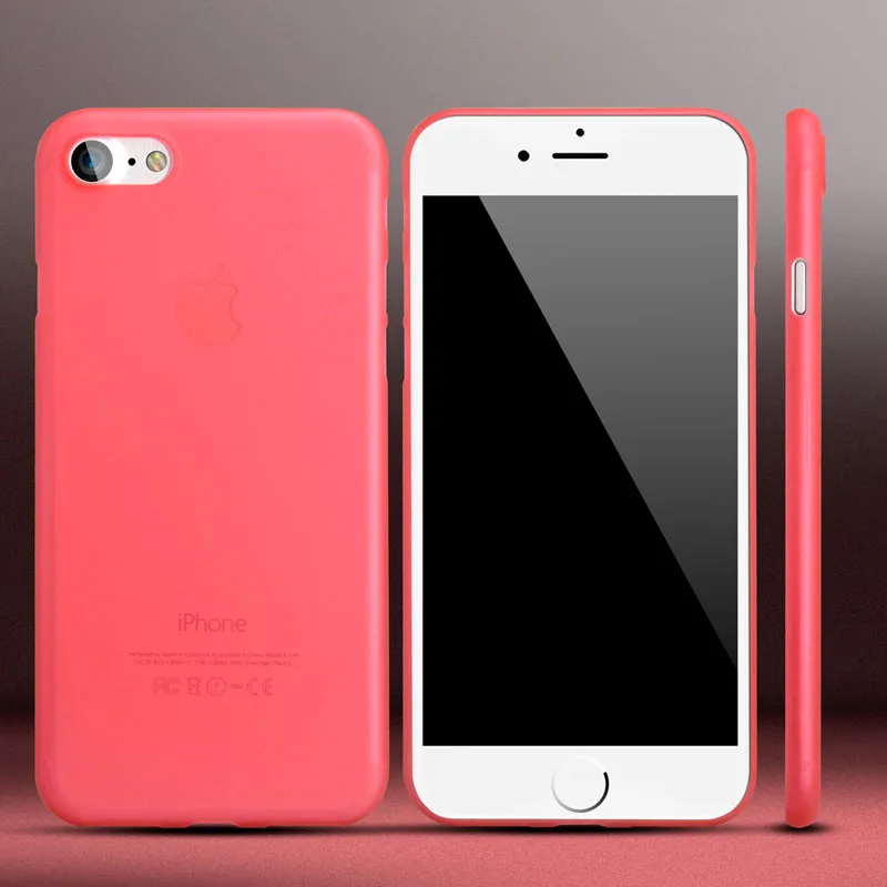 Roybens Matte Shockproof Soft PC Case For iPhone 7 Plus Semitransparent Cover Ultra Thin Scratch-proof Mobile Phone New | Мобильные