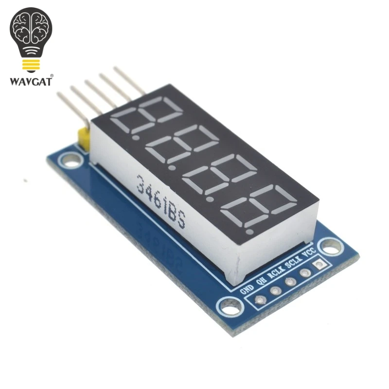 4 бита цифровой светодиодный модуль дисплея для Arduino 595