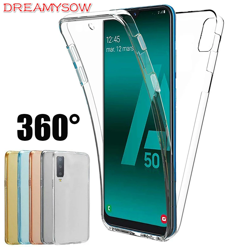 Чехол для телефона Samsung Galaxy A50 A30 A40 A60 A70 A10 A750 S10 M10 M20 M30 силиконовый чехол 2 в 1 мягкий
