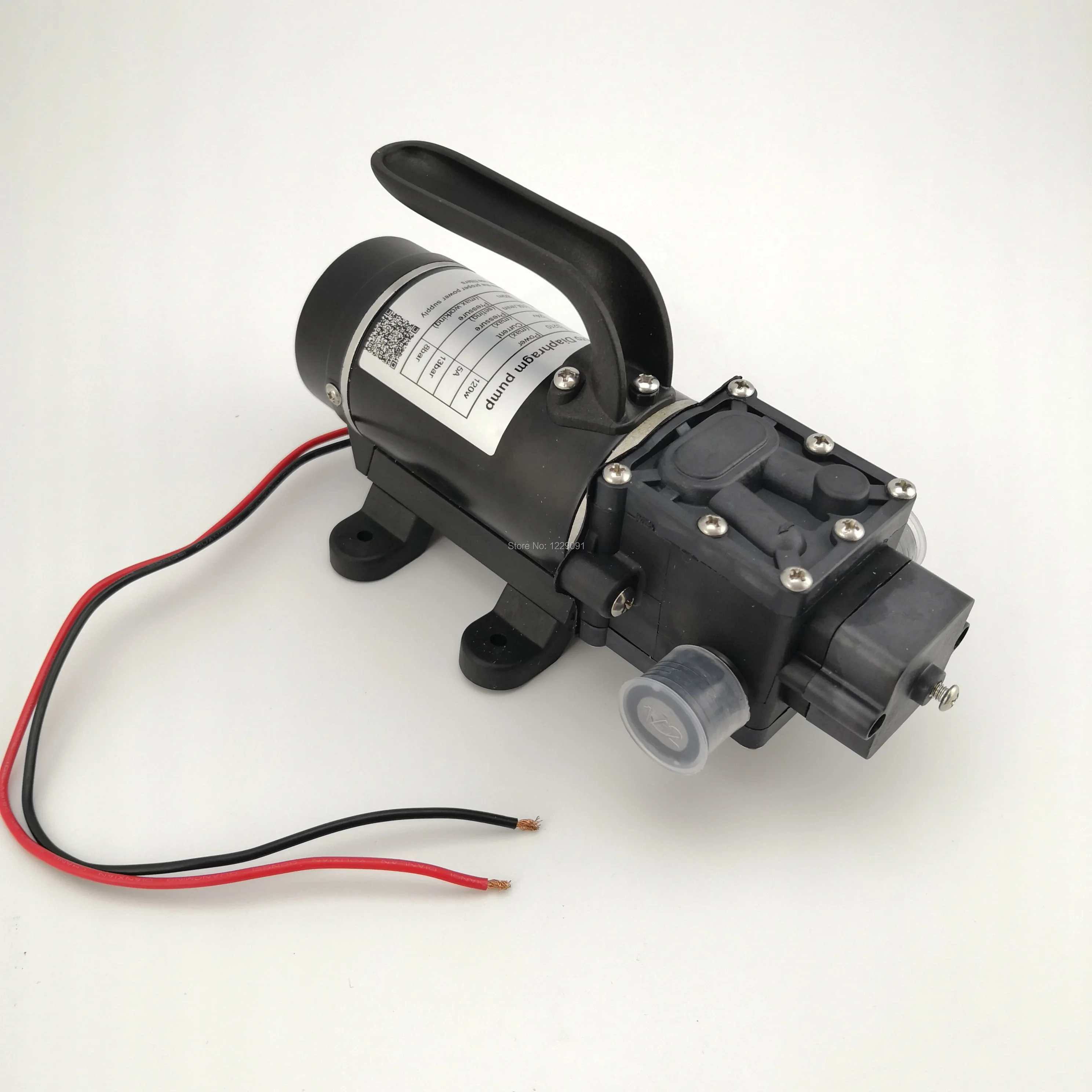 Merry Tools Low Noise Self Priming Booster Water Pump 120W 