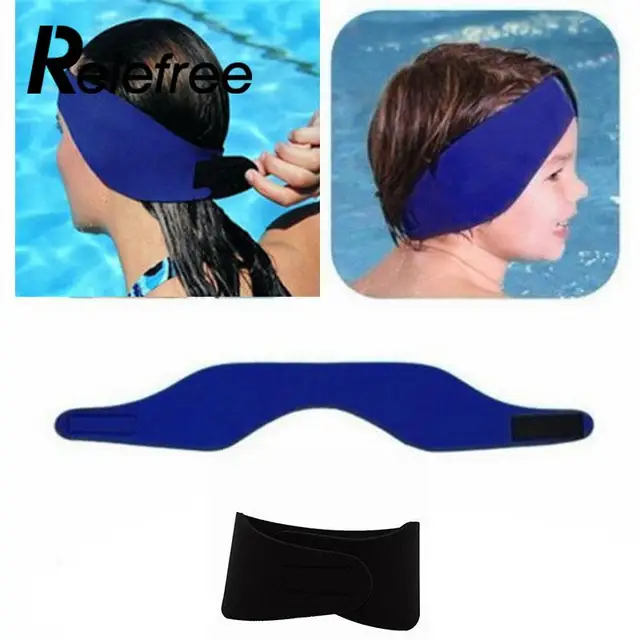 Adjule Women Men Bathing Swimming Ear Band Headband Protector Adjule Women Men Bathing Swimming Ear Band Headband Protector Sport Kids Water Swim Head