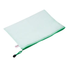 Прозрачный и инструменты для квиллинга ПВХ Материал A4 сетки на молнии файл документ, держатель мешка Билл сумка для хранения Организатор стационарный