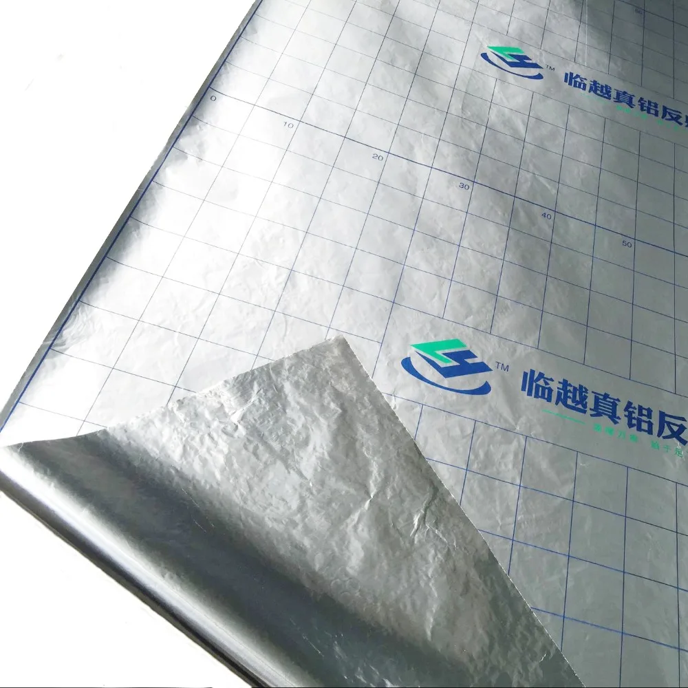 Энергосберегающая светоотражающая пленка из алюминиевой фольги, теплоизоляционный материал для системы напольного отопления, 100м2/лот