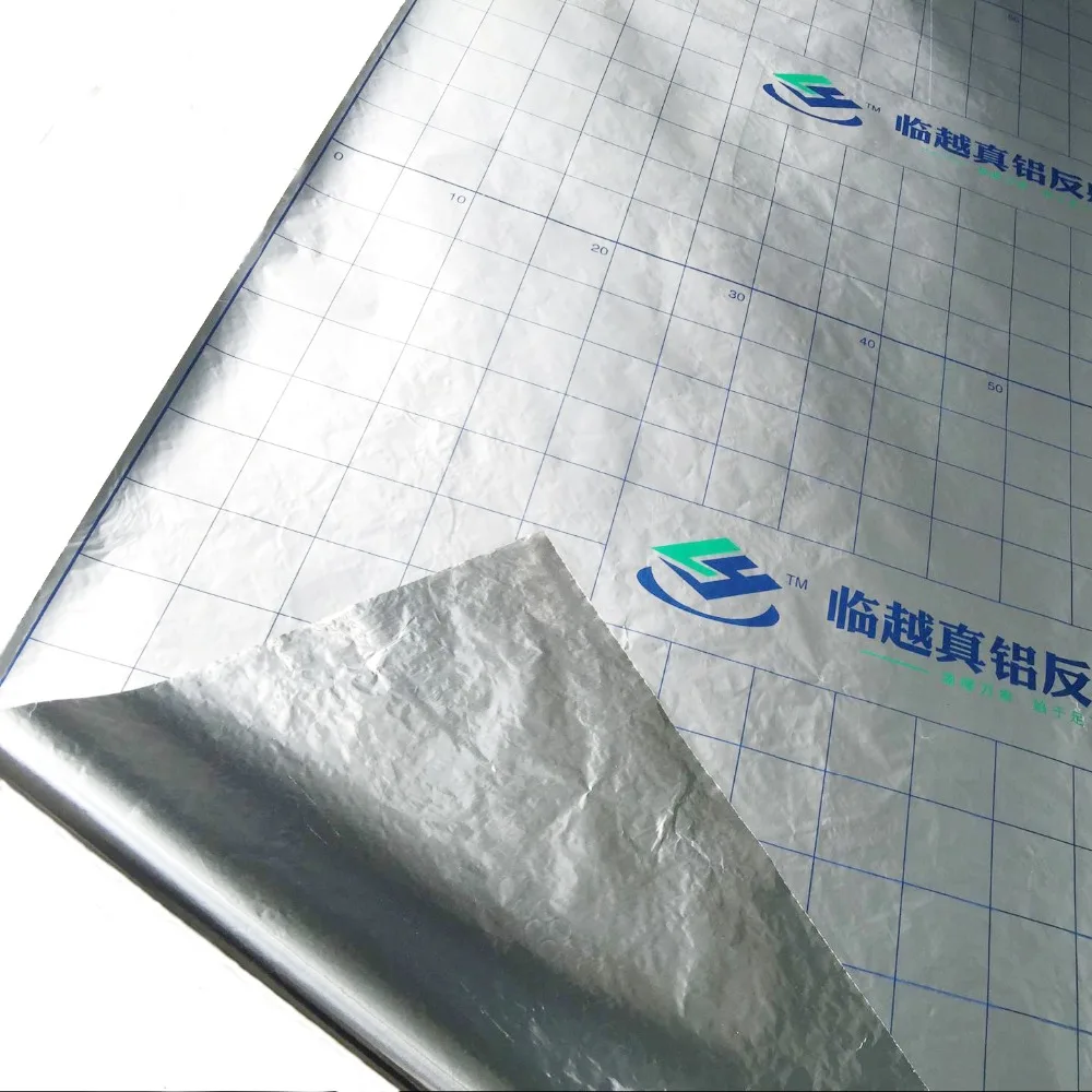 Energy Saving Reflective Film Aluminum Foil Insulation Thermal Material For Floor Heating System, 100m2/lot