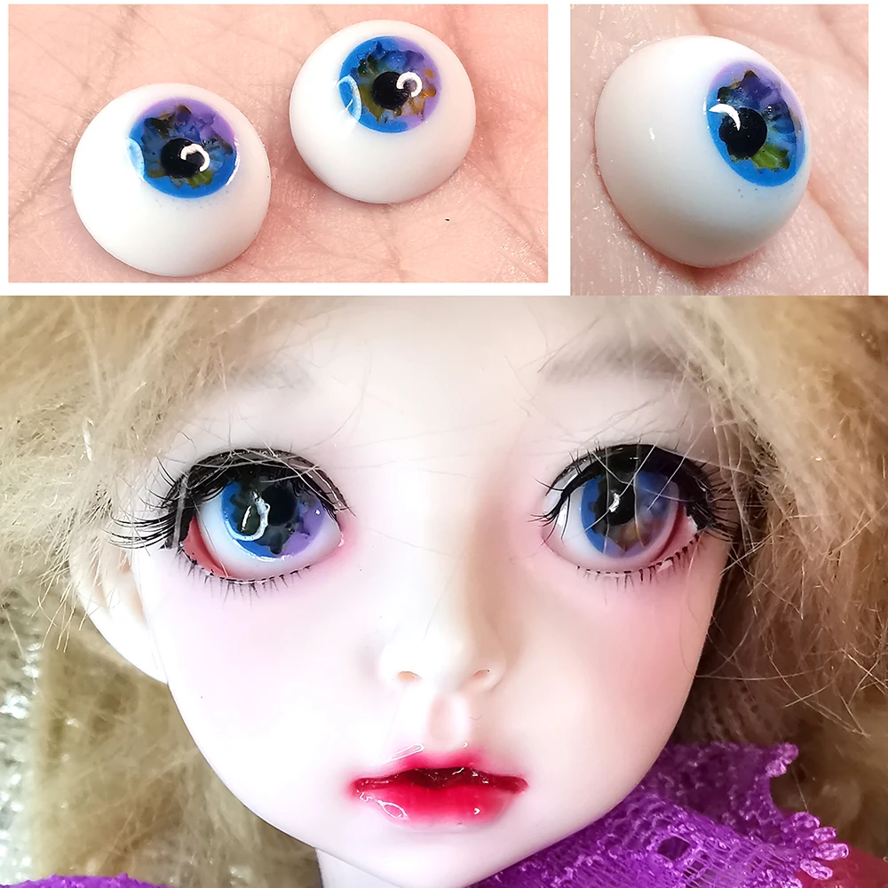 Глаза BJD из смолы синие фиолетовые радужные черные для 1/3 1/4 1/6 bjd sd LUTS DOD MSD SD как DZ