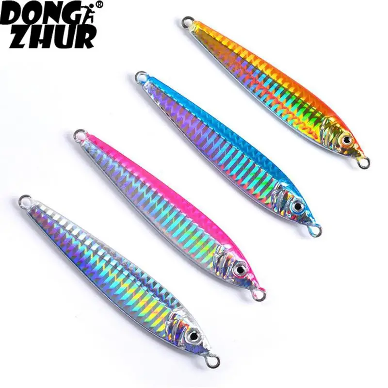 

1PCS 10cm 60g Sea Fishing Iron Sheet Fishing Lure Lead Fish Metal Jig Bait YDY4321