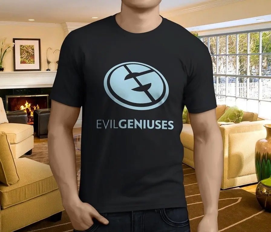 Best T Shirt Sites Men'S Dota 2 Team Evil Geniuses O Neck