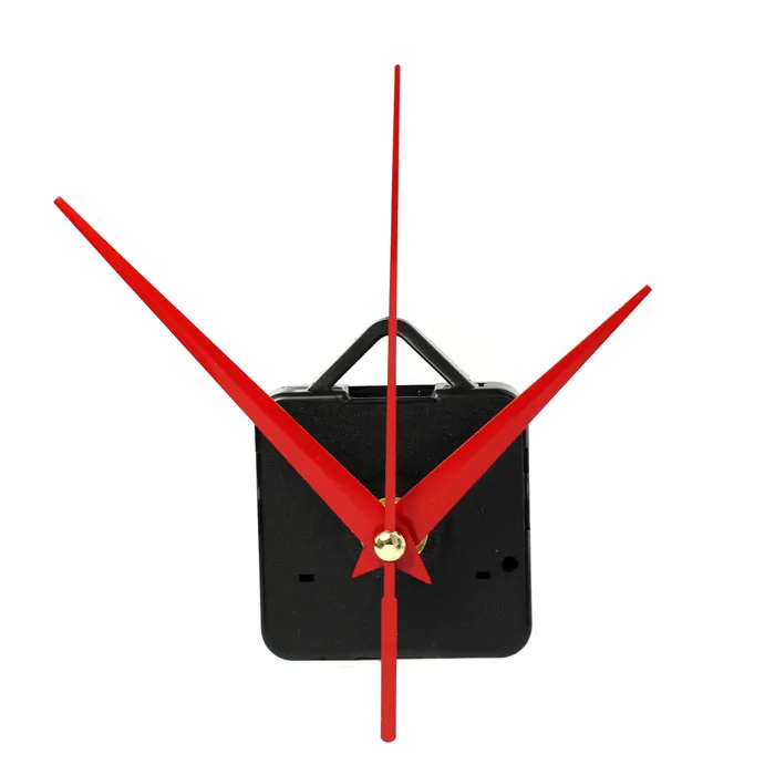 

New arrival Wall Clock DIY Repair Tool Red Hands Quartz Clock Movement Mechanism Parts Kit Replacement Essential Tools Hot