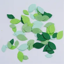 40 шт листья узор нетканый Войлок Ткань 1 мм Толщина полиэстер ткань войлочные аппликации DIY Набор для шитья кукол ремесла