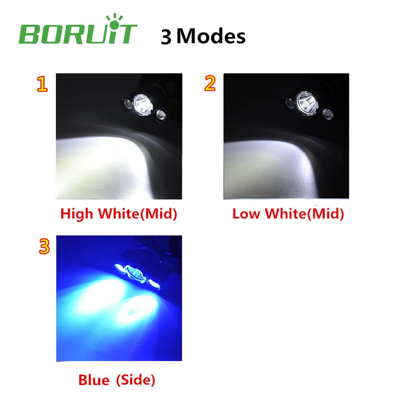 color light RJ-3000 with blue ligth mode