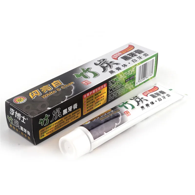 Newest 100g Bamboo Charcoal Toothpaste multifunctional Teeth Whitening