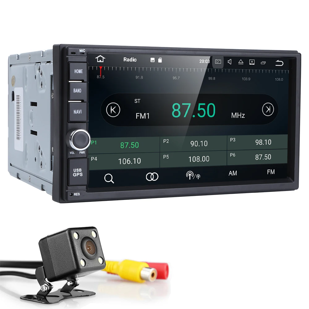 2 din android font b car b font radio dvd multimedia player font b gps b