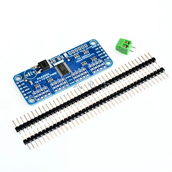 

16 Channel PWM Servo Drive Plate 16-Channel 12-bit PWM/Servo Driver I2C Module