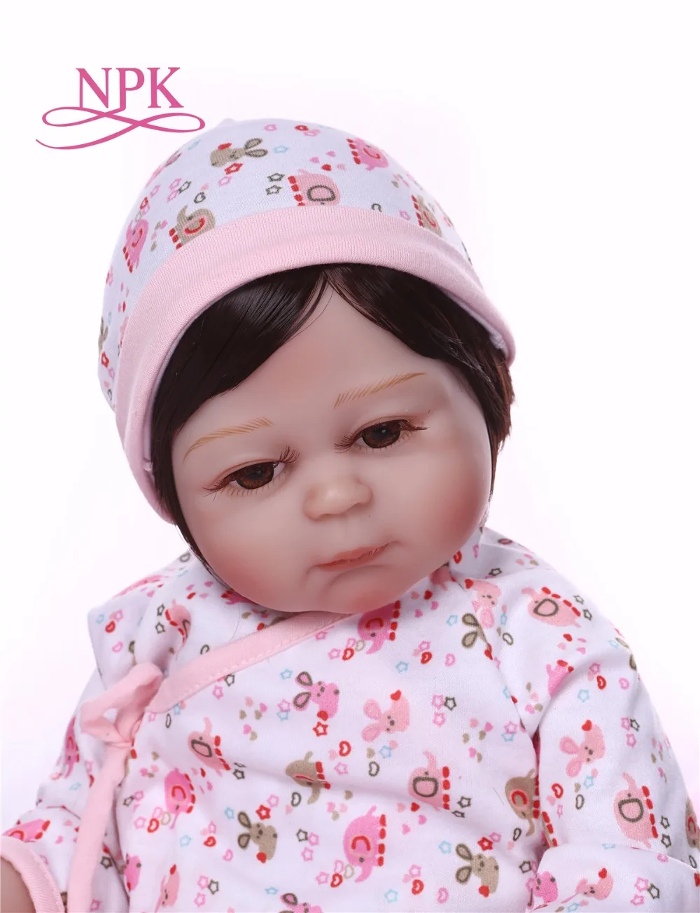 Полный Силиконовый reborn baby dolls 20 &quot50 см новорожденный девочка живой ребенок