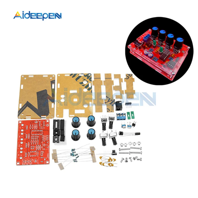 ICL8038 генератор сигналов DIY наборы 5 Гц ~ 400 кГц Регулируемая амплитуда частоты