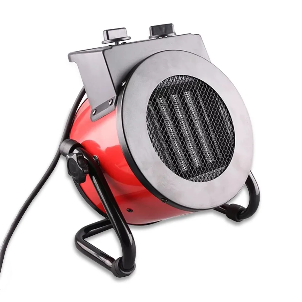 

3000W Industrial Electric Fan Heater Warm Air Blower Adjustable Commercial Household Thermostat PTC Ceramic Quick Heating Winter