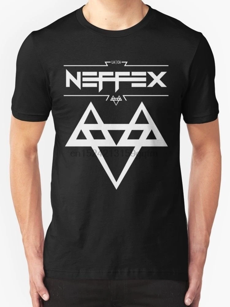 Neffex 2 логотип мужская футболка с круглым вырезом короткий рукав Футболка хлопок