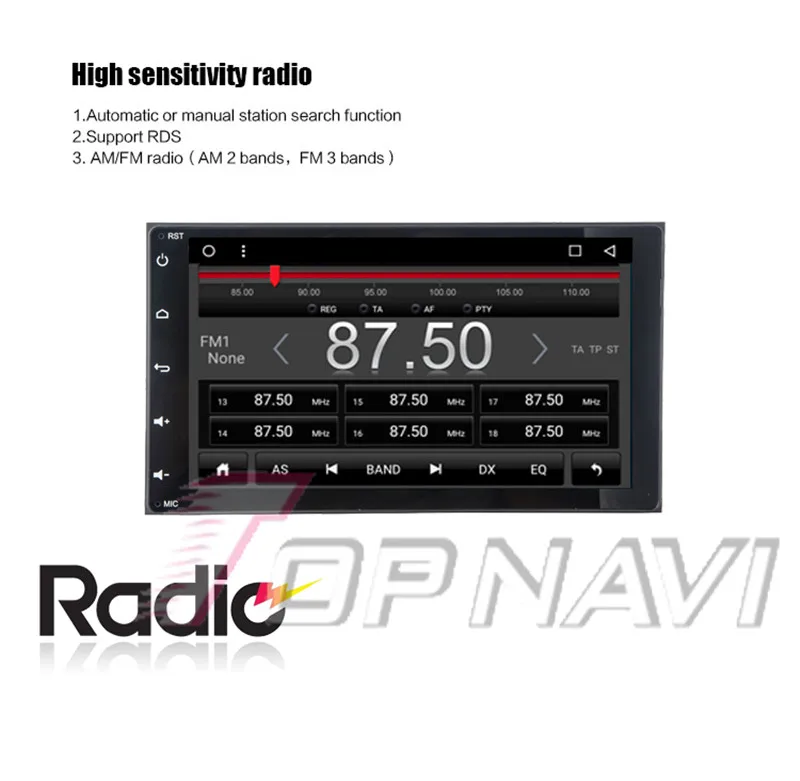 8 core 2g ram android  car radio gps For Toyota Sienna 2013