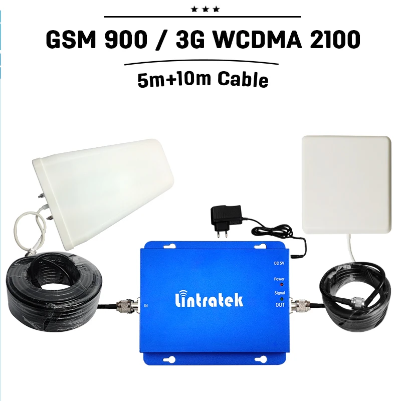 GSM UMTS2100 Cellular Amplifer GSM900+GSM2100 Dual Band