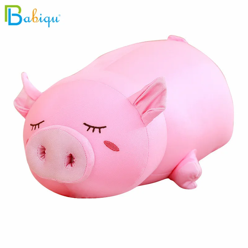 

1pc 40cm Cute Pig with Foam Partical Stuffed Animal Pig Plush Toy for Children Soft Pillow Doll Kids Baby Appease Toy Gift