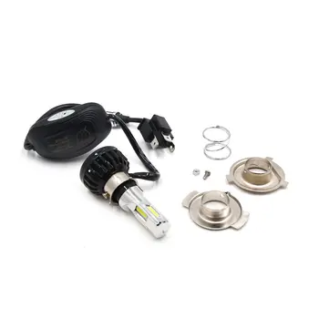 

uxcell 20-35W 3500LM H4 White LED Light Motorcycle Scooter Headlight Spotlight Lamp Bulb