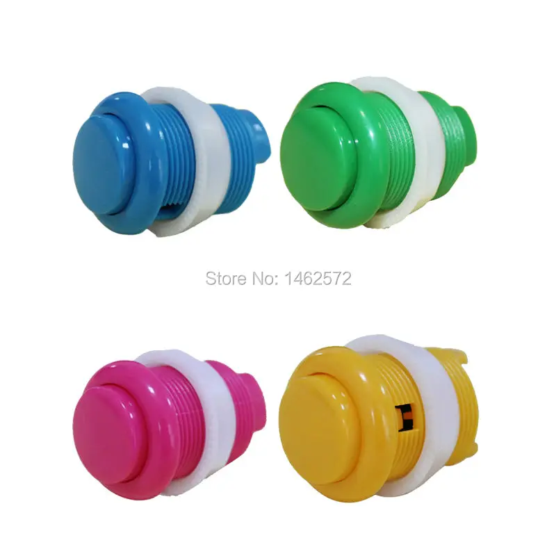 24mm Strengthened Arcade Push Button screw in welded style with